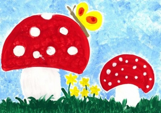 Schmetterlinge und Fliegenpilze - Leipziger Kinderstiftung