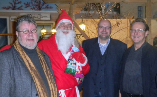 Nobert Schmid und Peter Degner - Leipziger Kinderstiftung