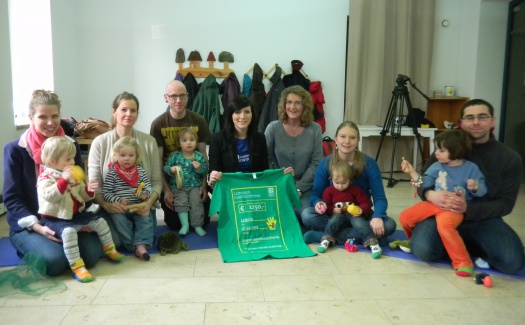 Übergabe des Schecks - Leipziger Kinderstiftung