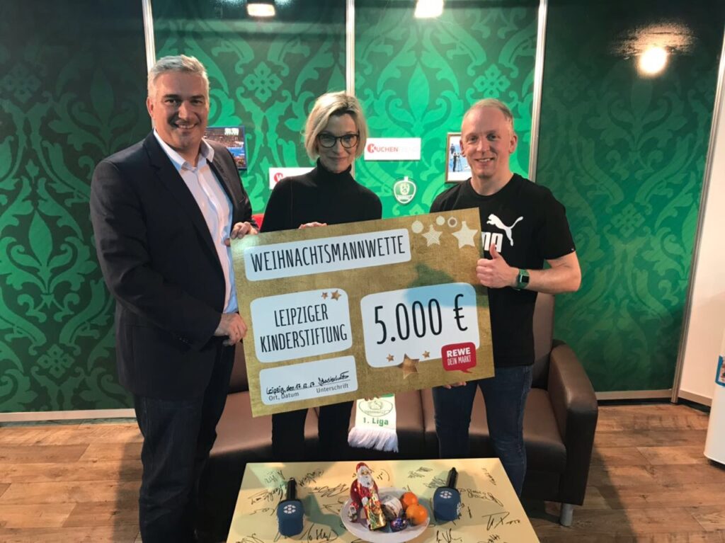 Weihnachtsmannwette 2017 - Leipziger Kinderstiftung